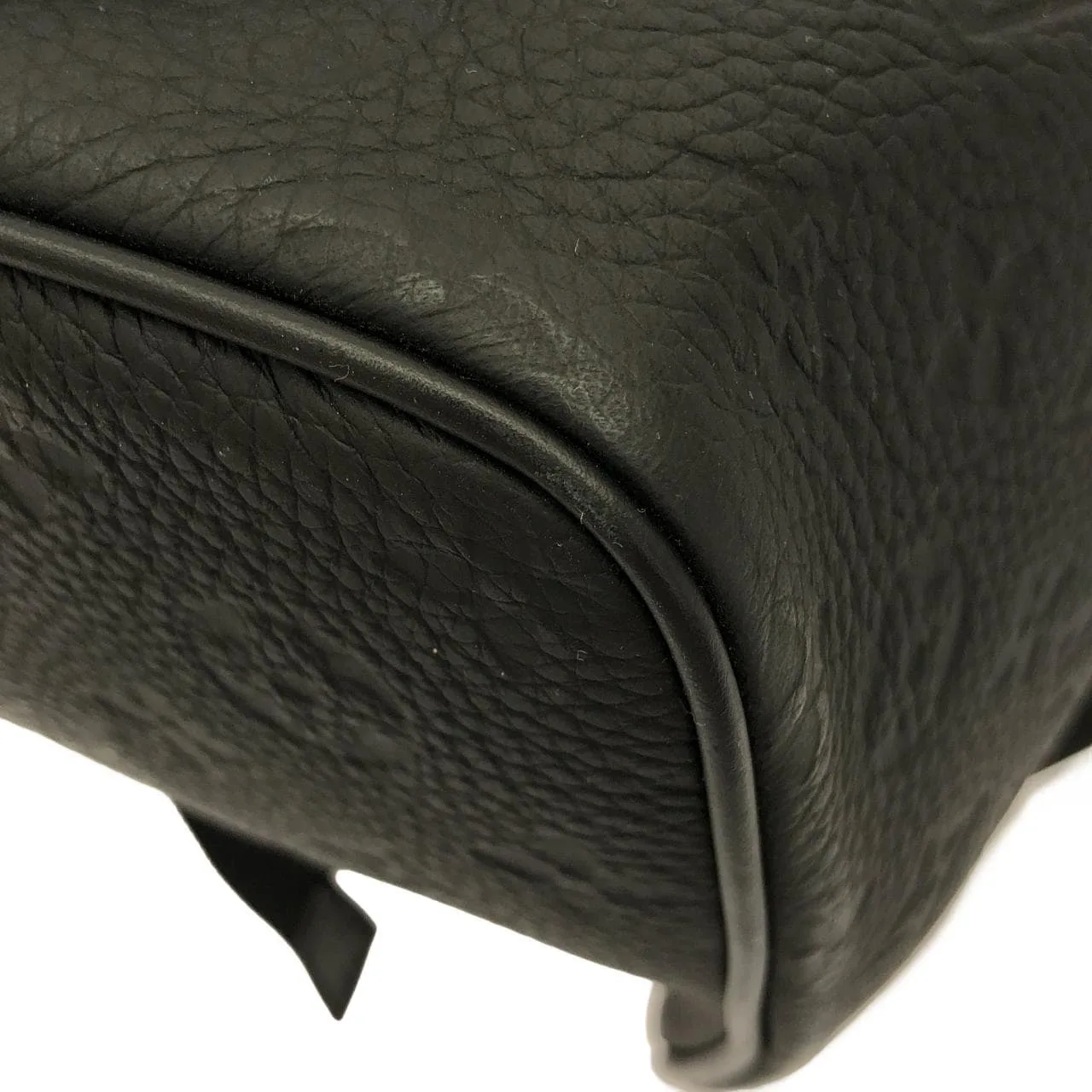 LOUIS VUITTON Montsouris M23127 Backpack Monogram 黑色 Monogram 中古品A - 縮圖 3