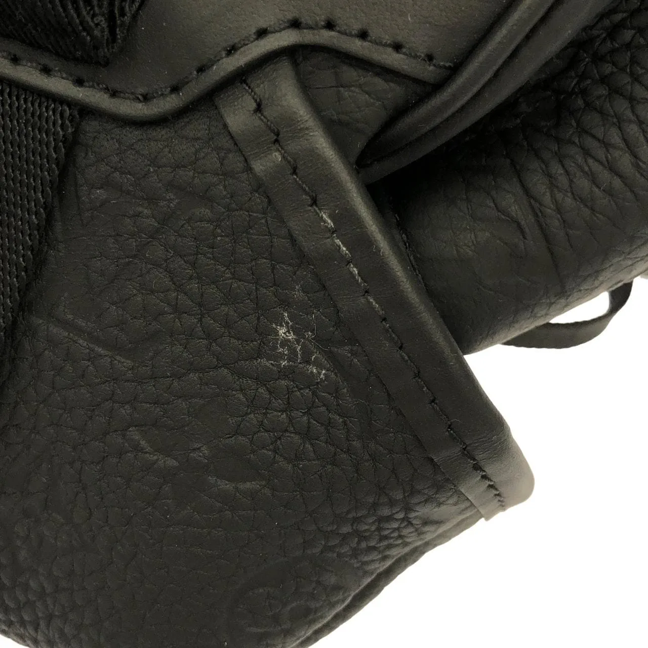 LOUIS VUITTON Montsouris M23127 Backpack Monogram 黑色 Monogram 中古品A - 縮圖 4