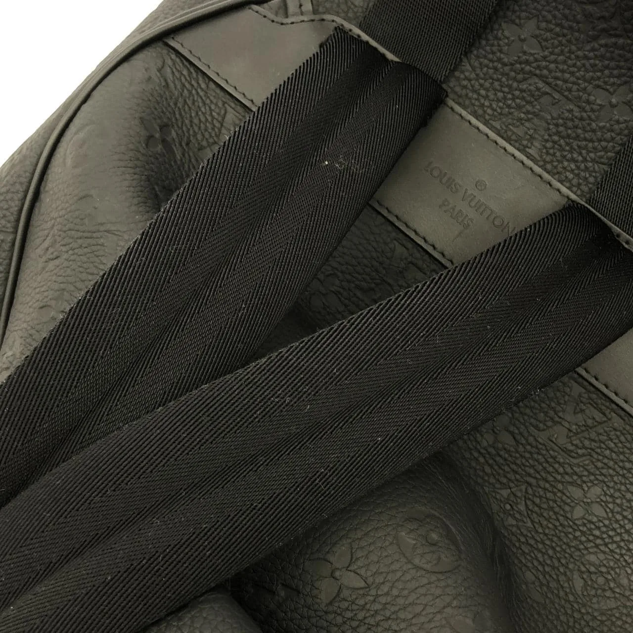 LOUIS VUITTON Montsouris M23127 Backpack Monogram 黑色 Monogram 中古品A - 縮圖 7