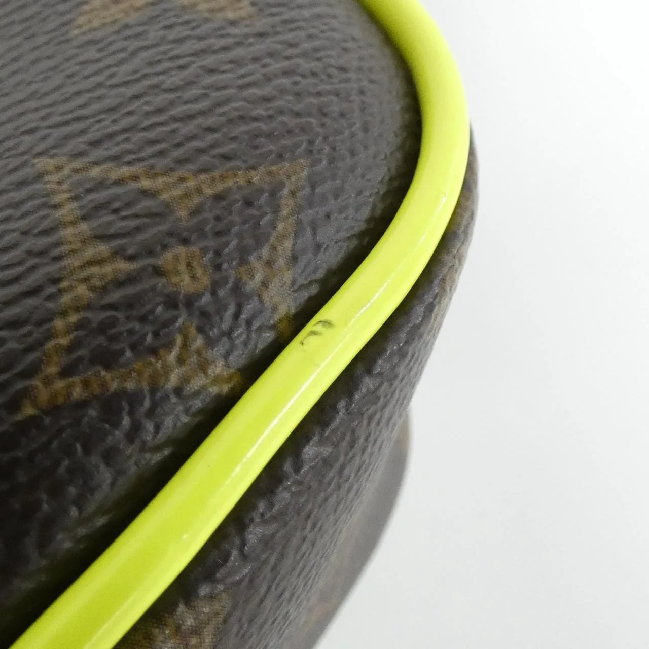 LOUIS VUITTON Christopher M80793 Shoulder Monogram 黃色 Monogram 中古品A - 縮圖 3