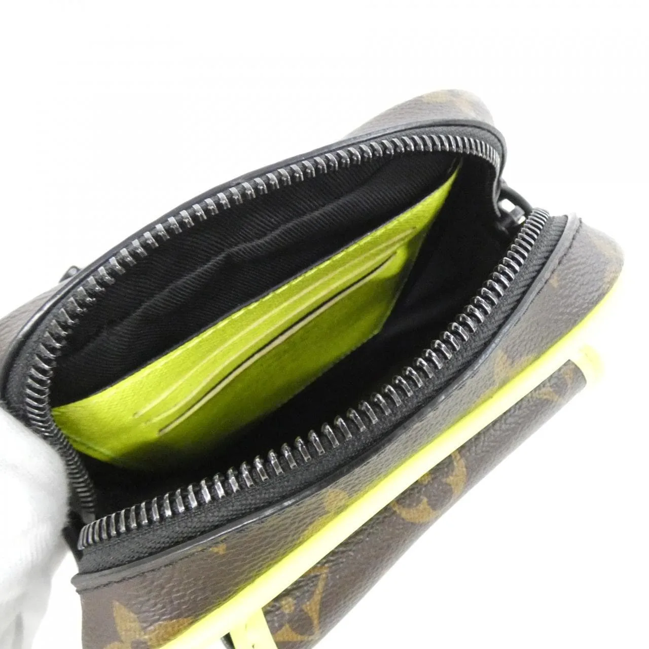 LOUIS VUITTON Christopher M80793 Shoulder Monogram 黃色 Monogram 中古品A - 縮圖 8