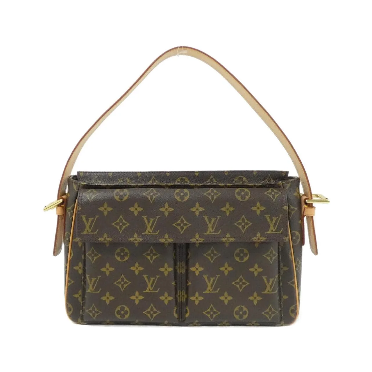 LOUIS VUITTON Viva Cité M51163 Shoulder Monogram Black