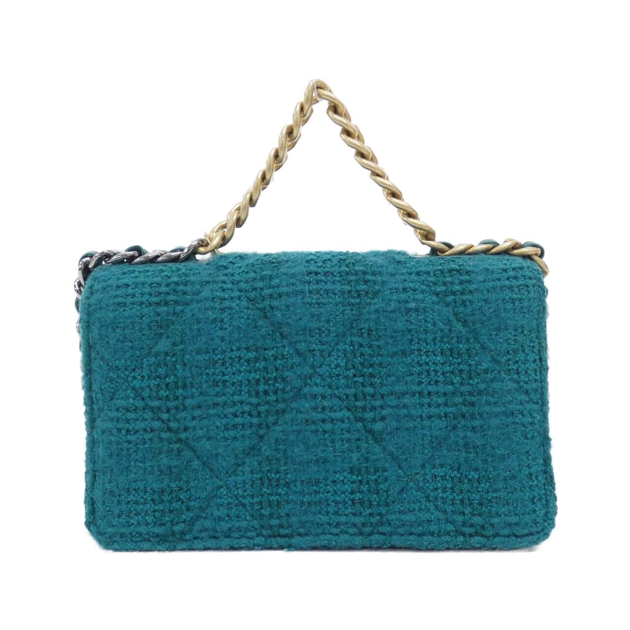 CHANEL Chanel 19 AP0985 Wallet Tweed 2