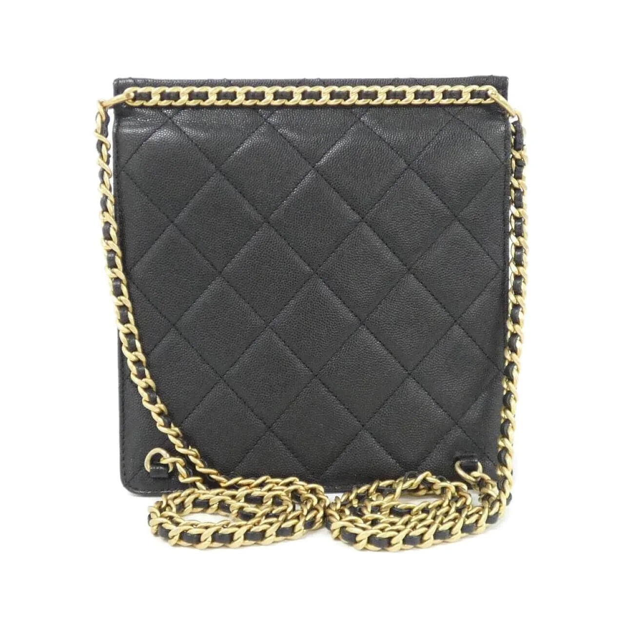 CHANEL AS4189 Backpack Grained Calfskin 黑色 荔枝紋牛皮 中古品A - 縮圖 2