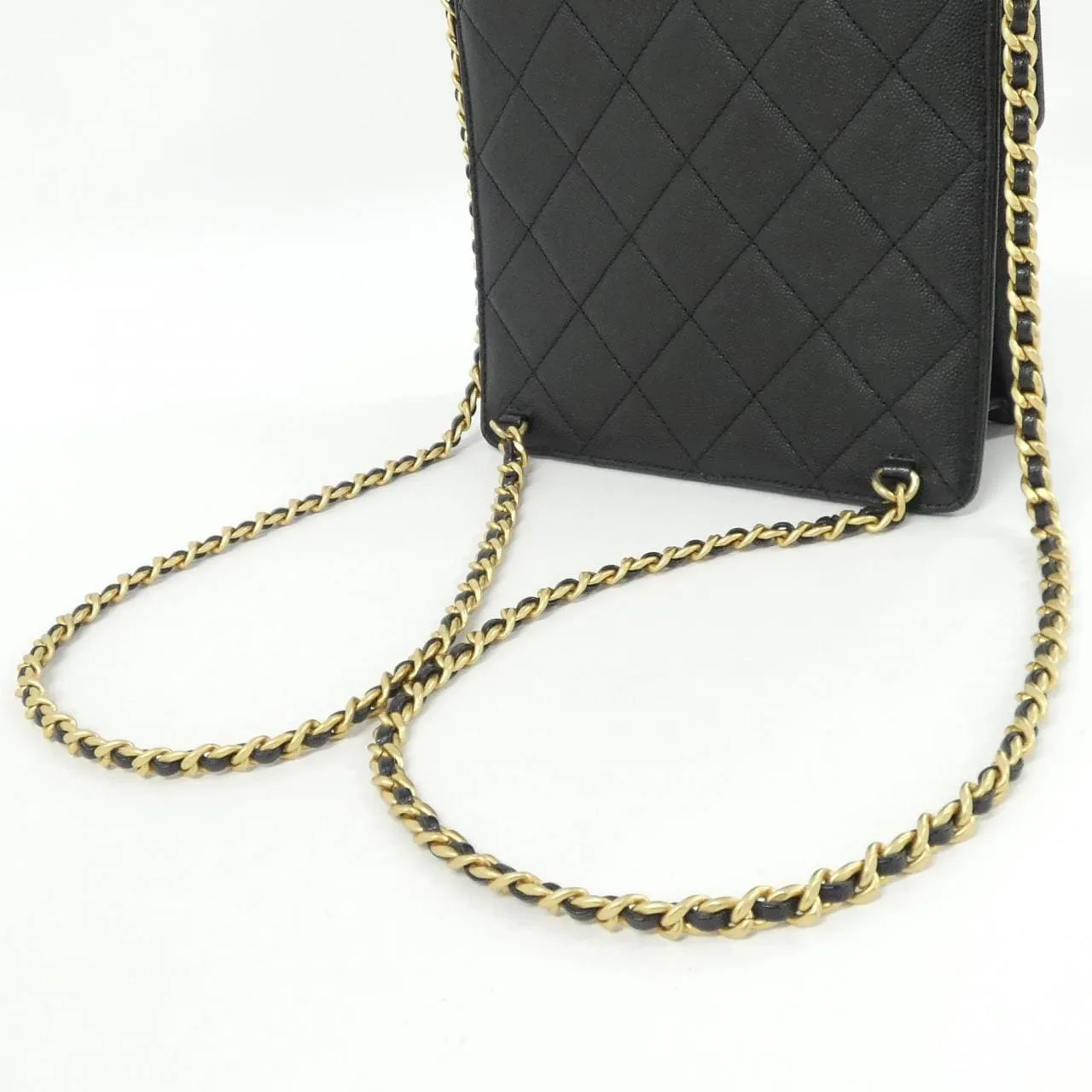 CHANEL AS4189 Backpack Grained Calfskin 黑色 荔枝紋牛皮 中古品A - 縮圖 6