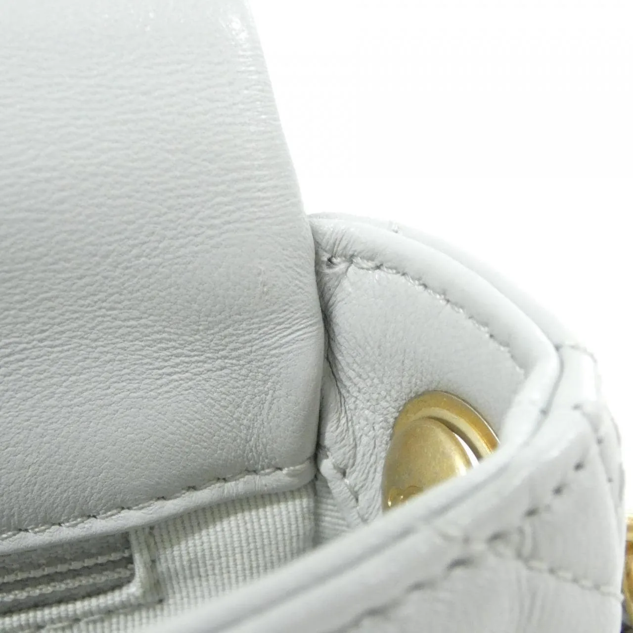 CHANEL Chanel 22 AS3986 Shoulder Lambskin 藍色 羊皮 中古品A - 縮圖 10