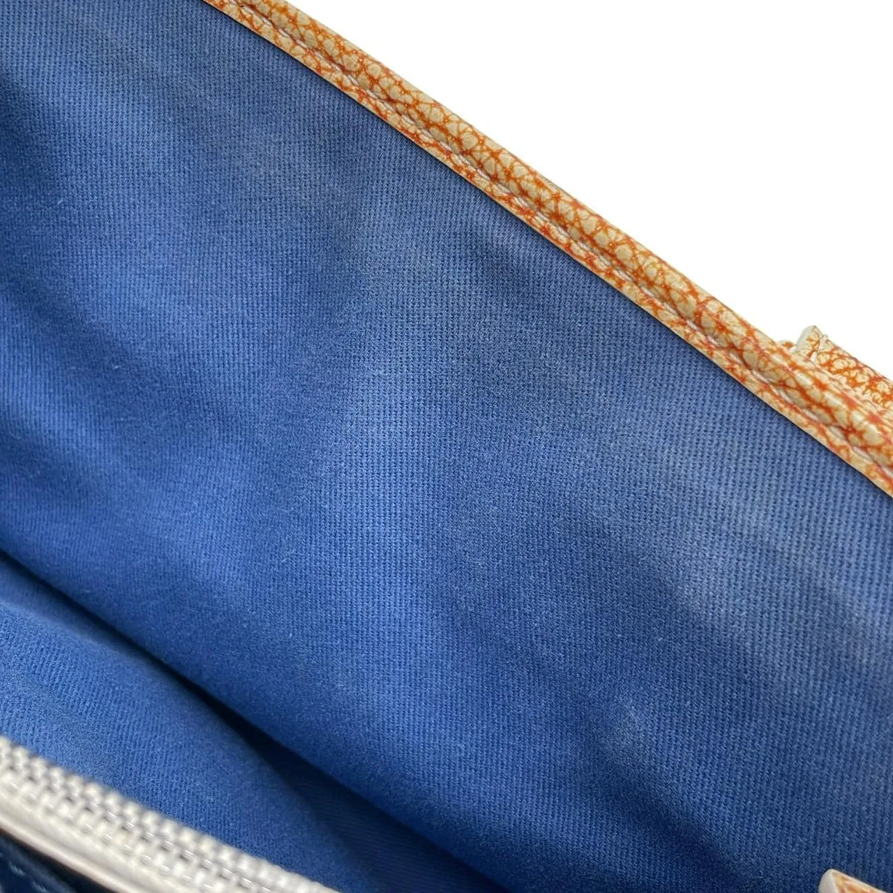 CELINE Boogie Handbag Canvas Yellow Canvas Rank B - Thumbnail 8