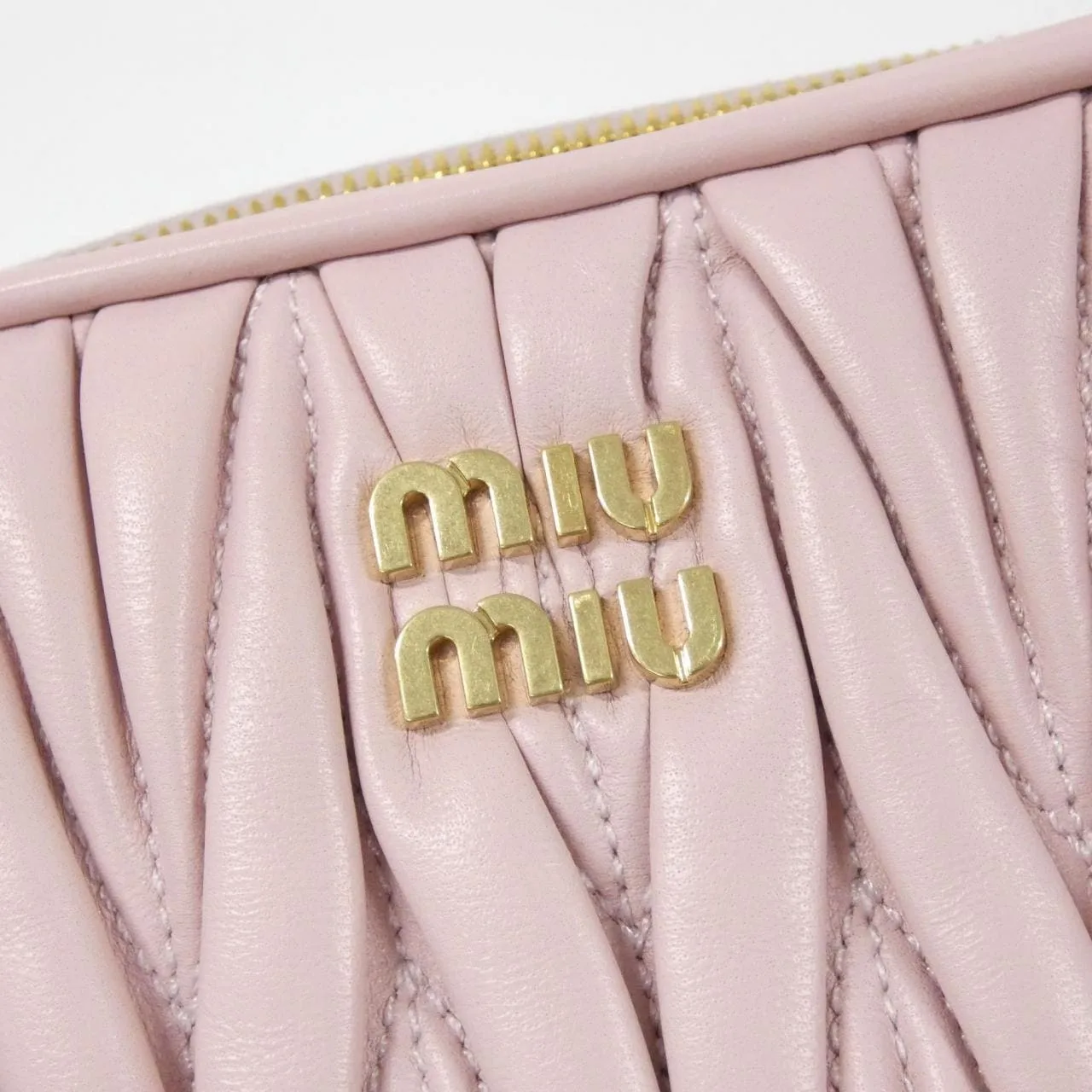 MIU MIU 5NE024 Shoulder 黑色 中古品A - 縮圖 4