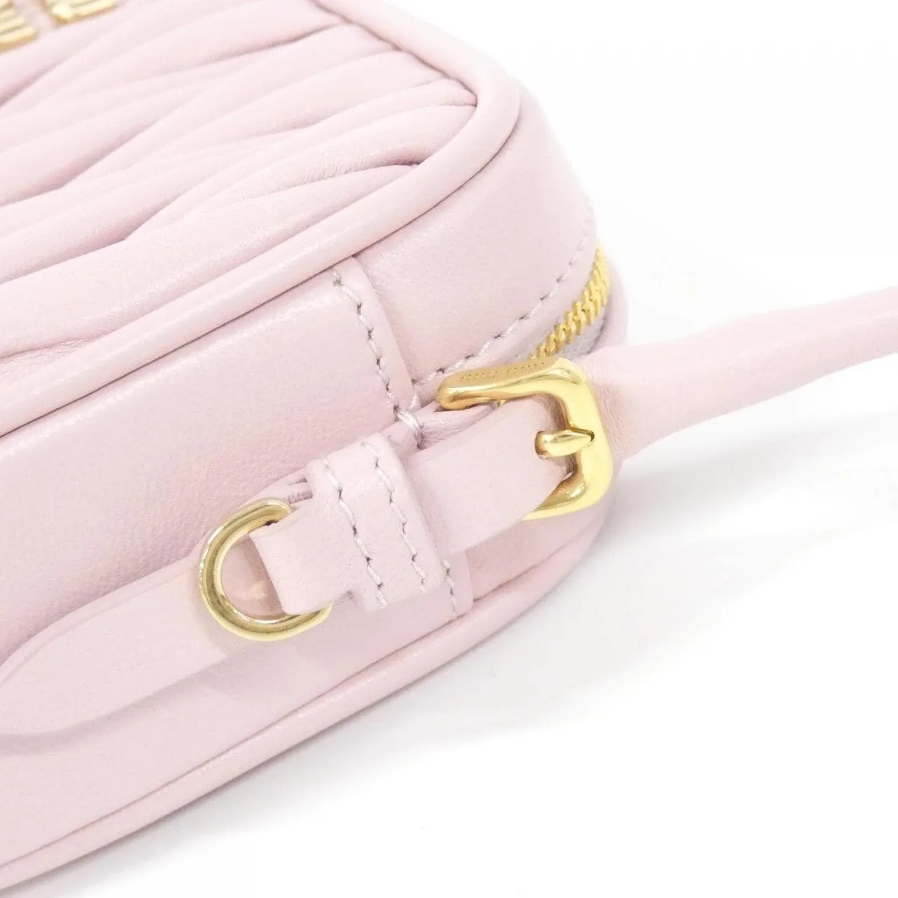 MIU MIU 5NE024 Shoulder 黑色 中古品A - 縮圖 5