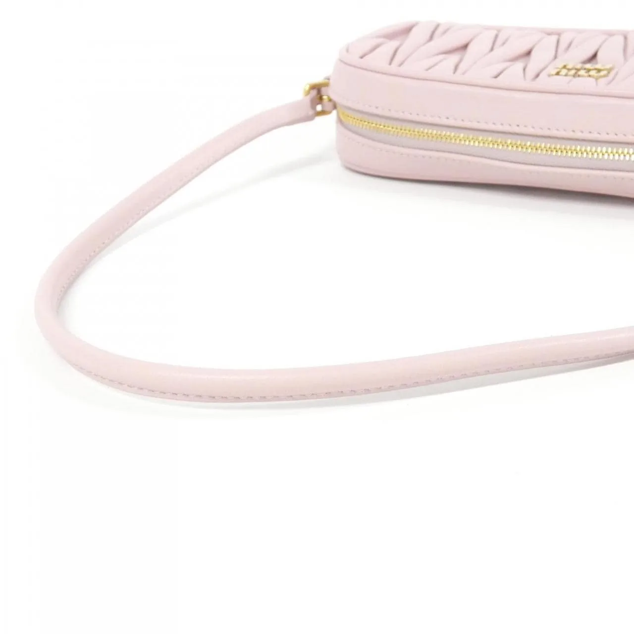 MIU MIU 5NE024 Shoulder 黑色 中古品A - 縮圖 6