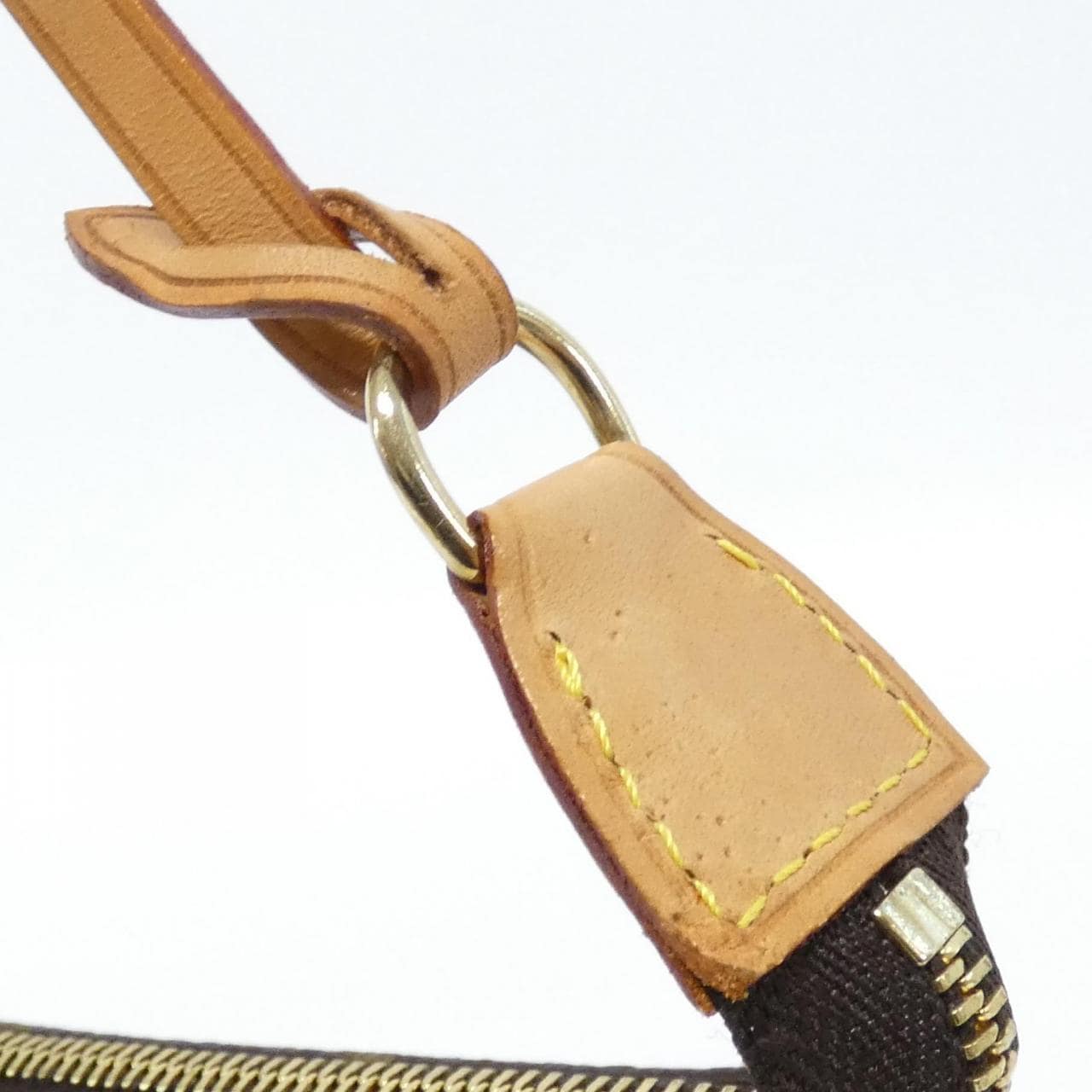 LOUIS VUITTON Pochette M51980 Pochette Monogram Black Monogram - Thumbnail 4