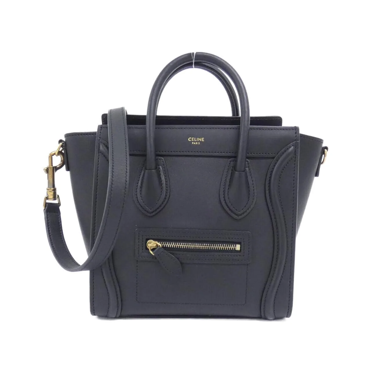 CELINE Luggage 189243HSC Handbag Black