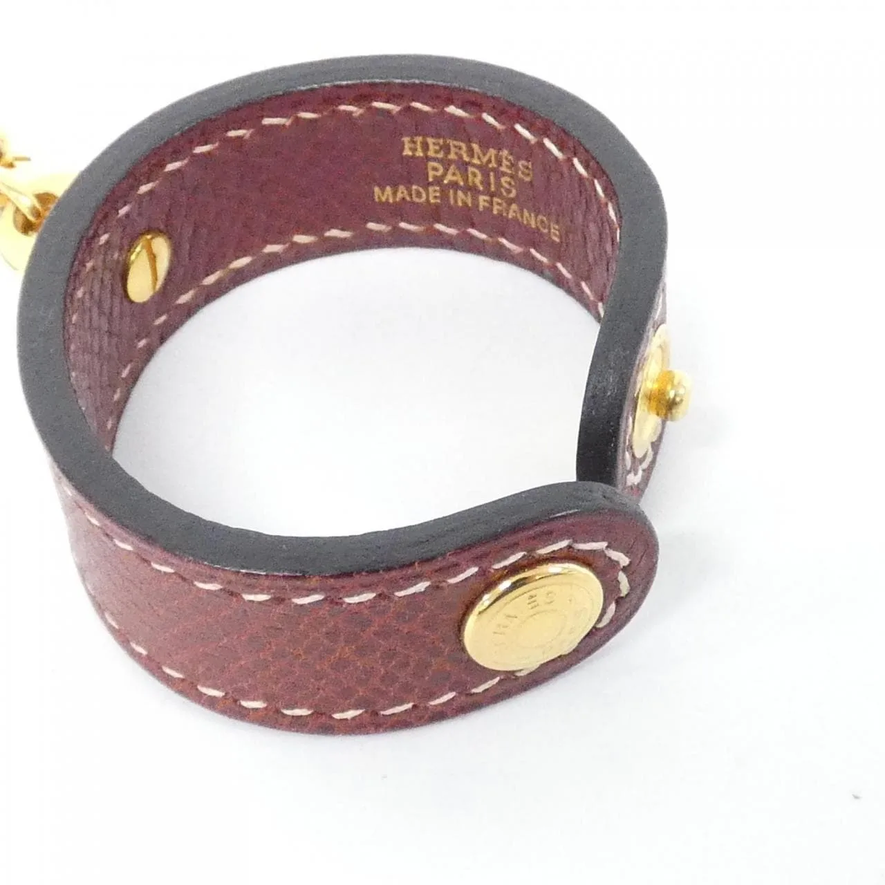 HERMES Wallet Rouge Rank A - Thumbnail 4