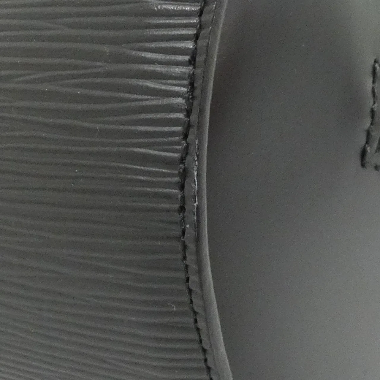 LOUIS VUITTON M52222 Handbag Epi 黑色 Epi 中古品A - 縮圖 3