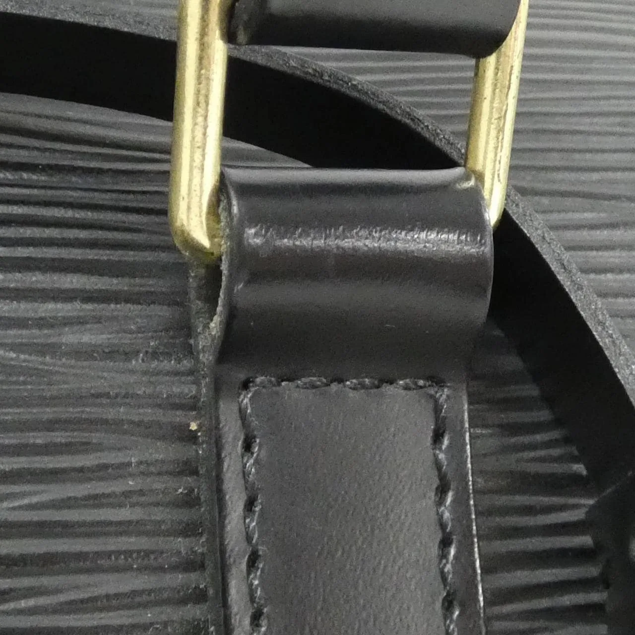 LOUIS VUITTON M52222 Handbag Epi 黑色 Epi 中古品A - 縮圖 8