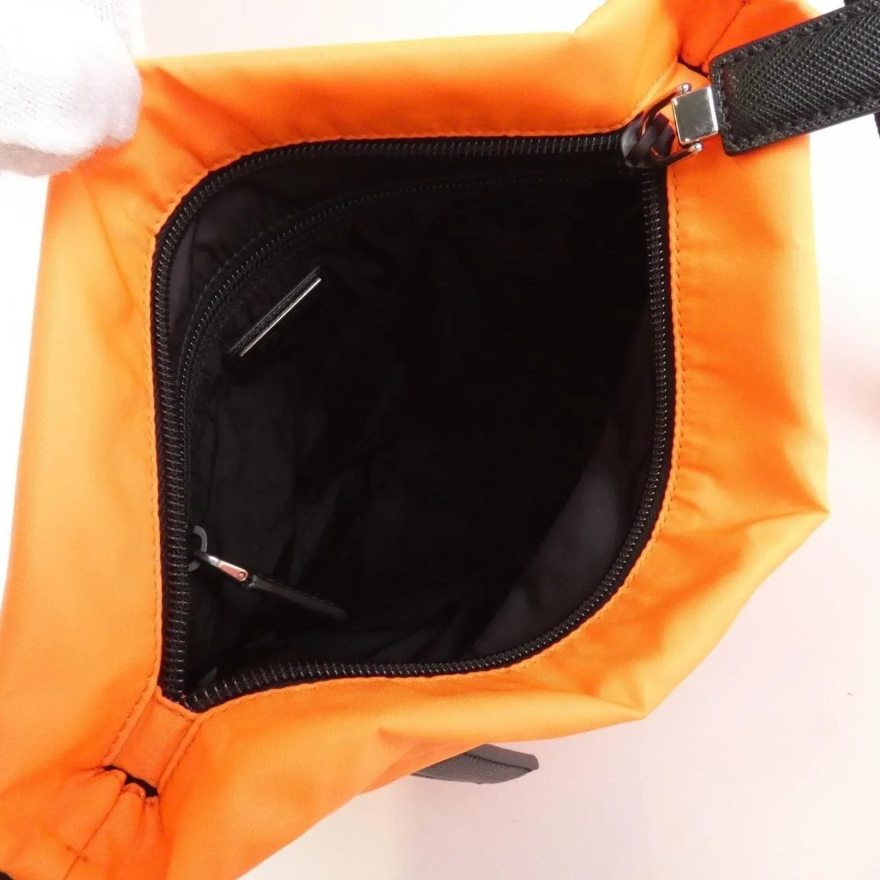 PRADA 2VH055 Shoulder 黑色 中古品A - 縮圖 8