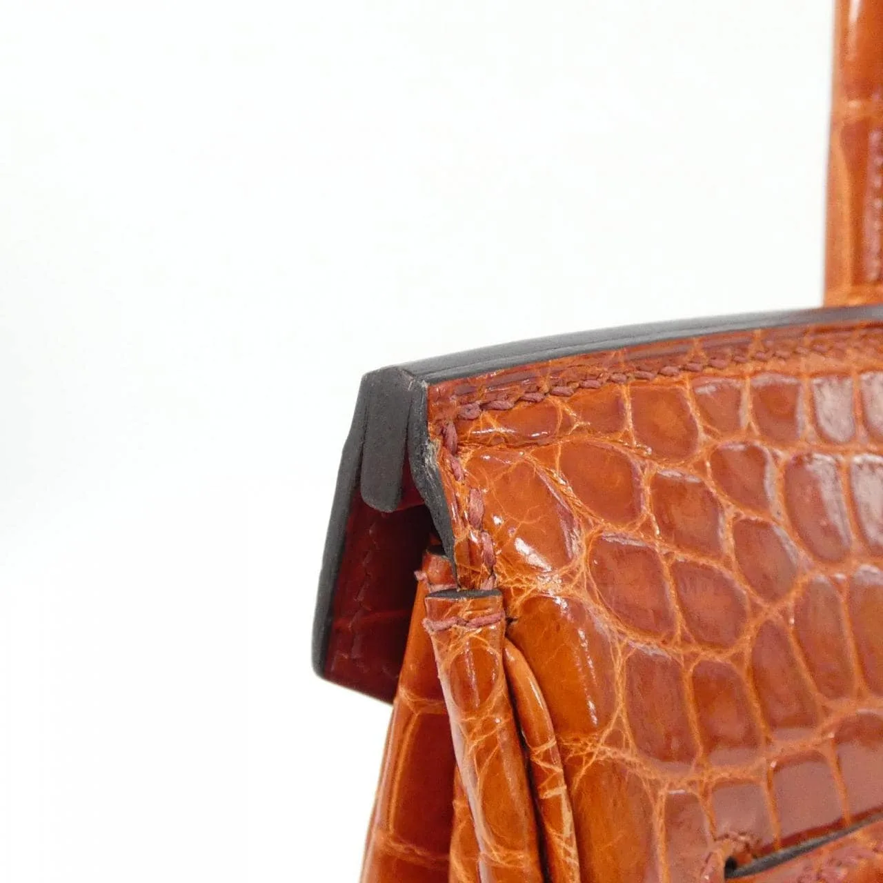 HERMES Birkin 035482CK Handbag Black Rank A - Thumbnail 6