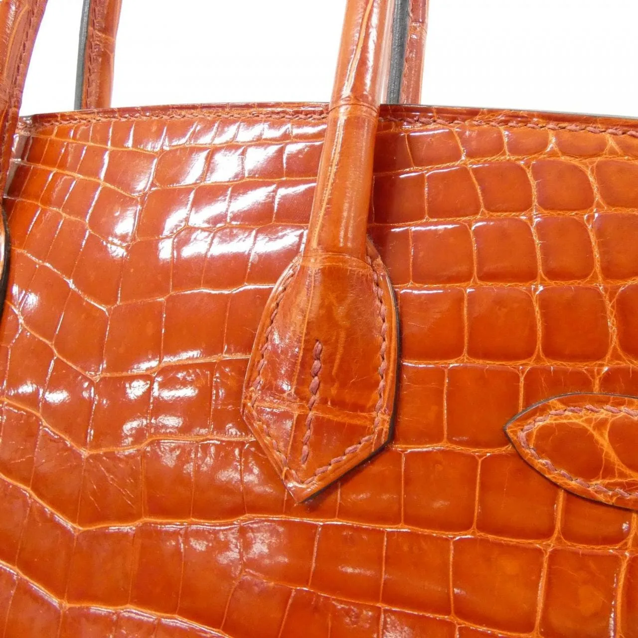 HERMES Birkin 035482CK Handbag Black Rank A - Thumbnail 7