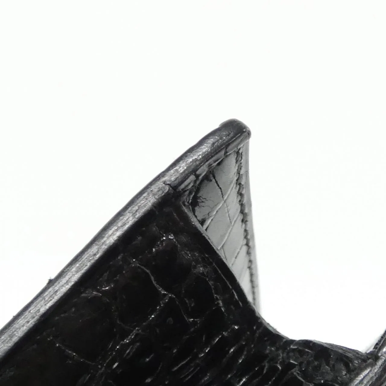 HERMES Shoulder 黑色 中古品B - 縮圖 3