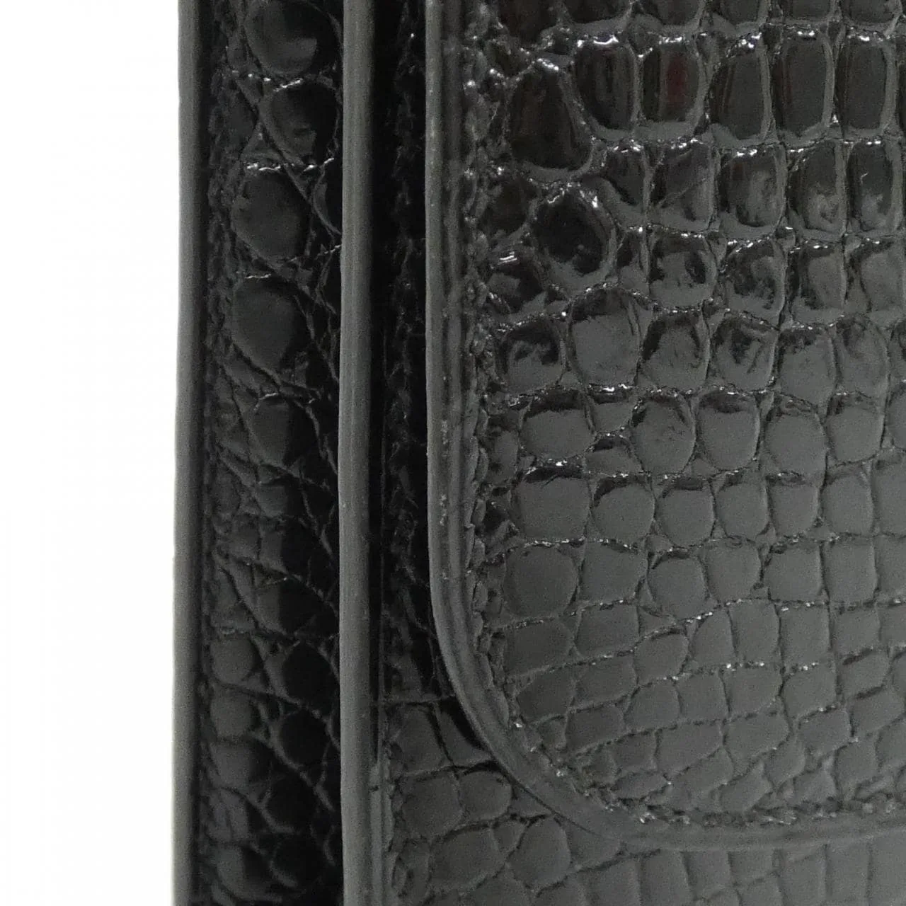 HERMES Shoulder 黑色 中古品B - 縮圖 4