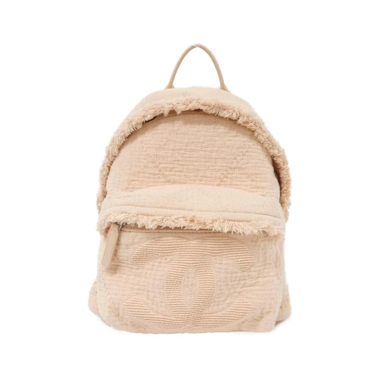 CHANEL AS0313 Backpack Canvas Pink