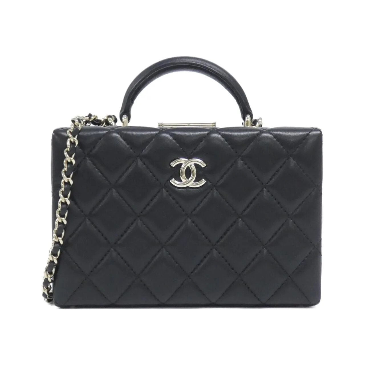 CHANEL AS5167 Handbag Lambskin Black
