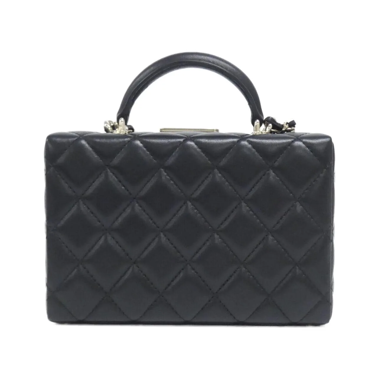 CHANEL AS5167 Handbag Lambskin Black Lambskin Rank A - Thumbnail 2