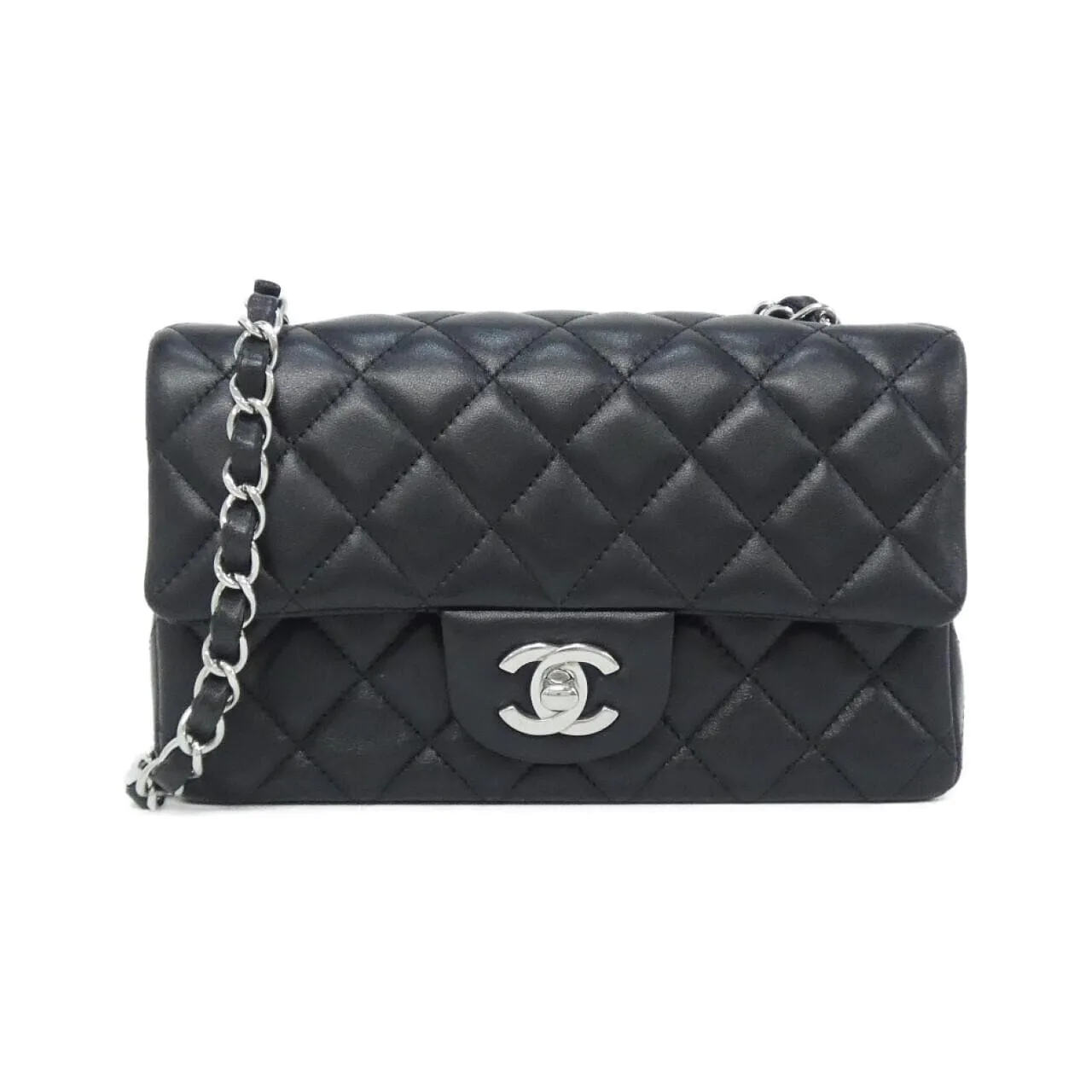 CHANEL Boy Chanel 69900 Shoulder Lambskin Black