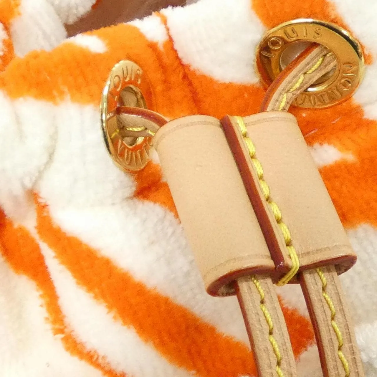 LOUIS VUITTON M25146 Handbag Cotton Black Cotton Rank A - Thumbnail 5