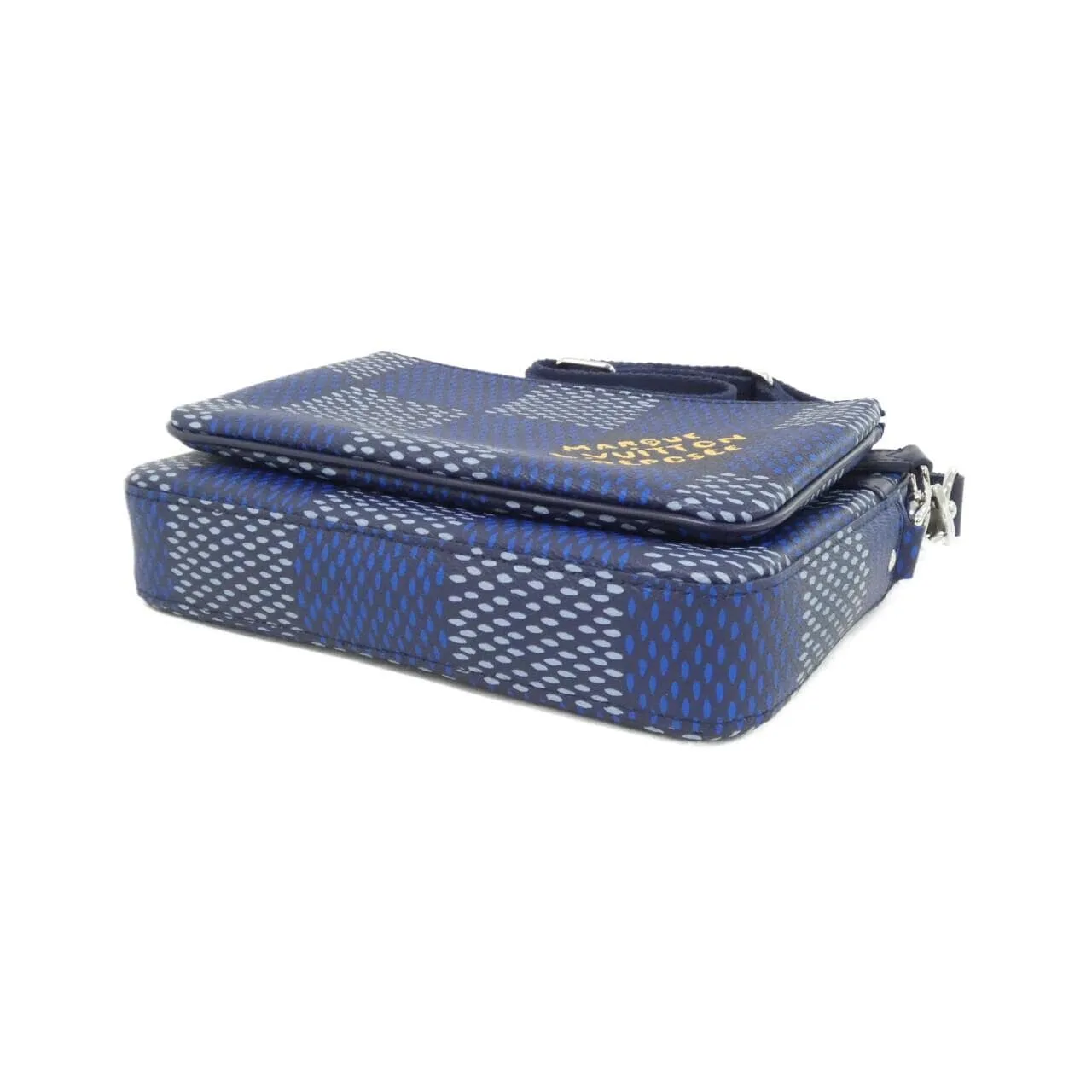 LOUIS VUITTON N40694 Handbag Damier 藍色 Damier 中古品A - 縮圖 3