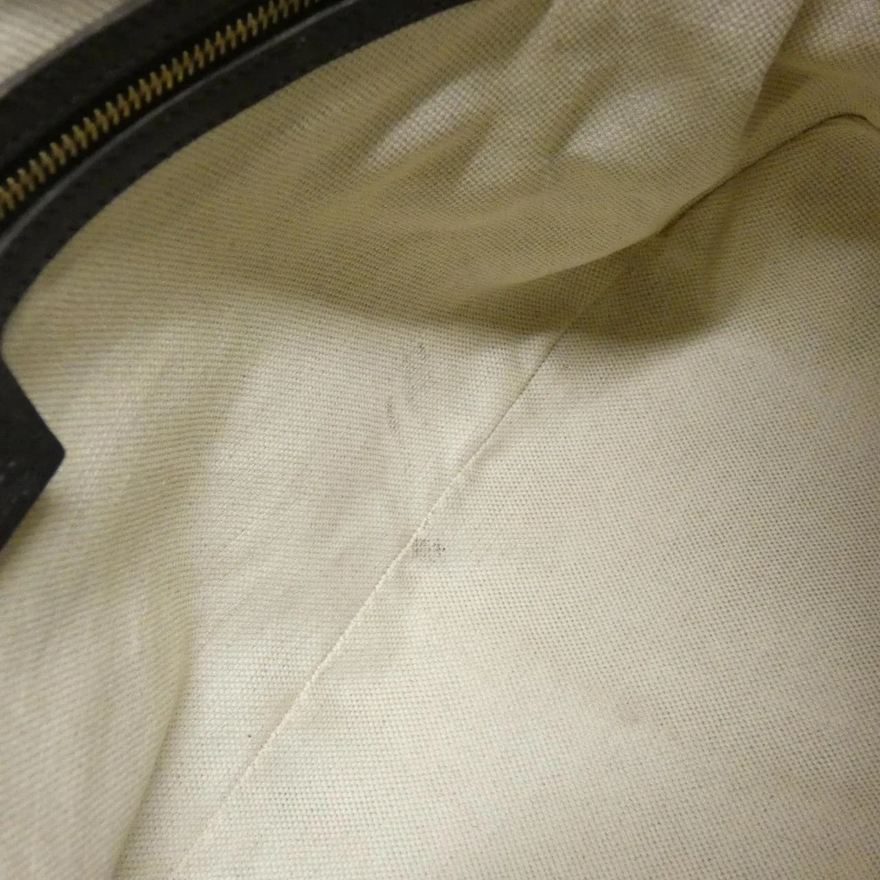 GUCCI 247286 FAGJG Handbag Canvas 黑色 帆布 中古品B - 縮圖 9