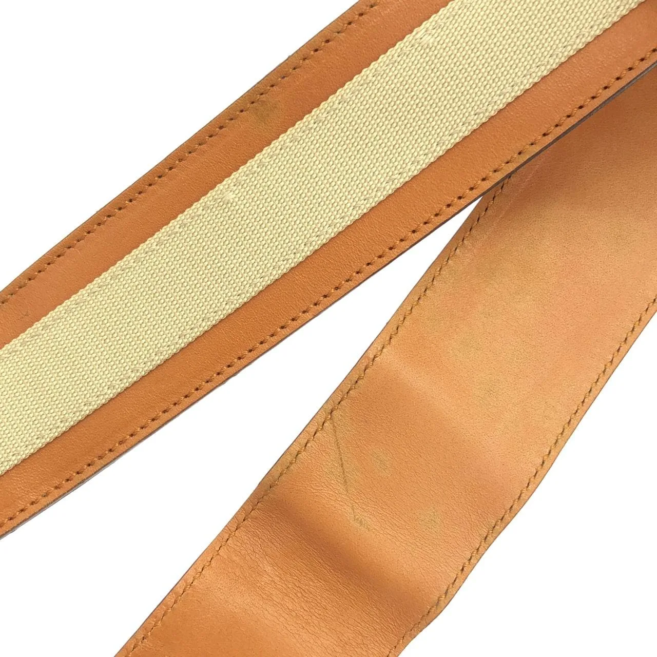 GUCCI 019 0460 Shoulder Canvas 棕色 帆布 中古品A - 縮圖 7