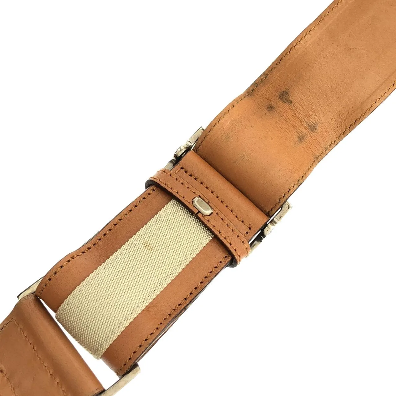 GUCCI 019 0460 Shoulder Canvas 棕色 帆布 中古品A - 縮圖 8