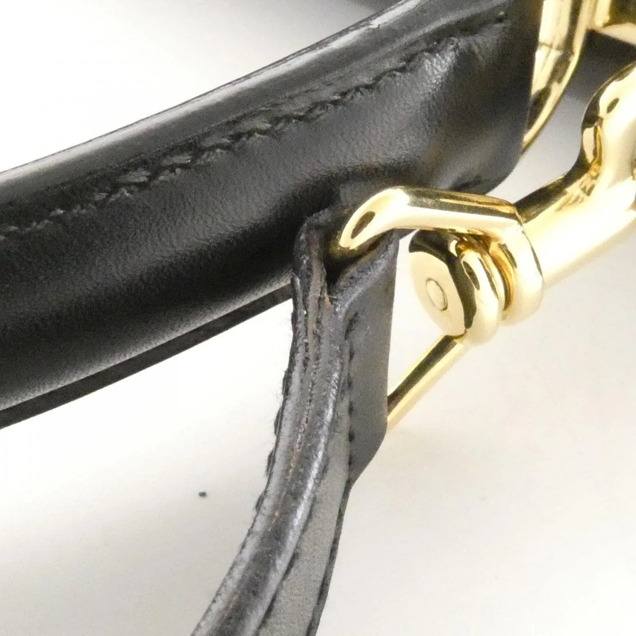 GUCCI 000 110 0192 Handbag Leather 黑色 皮革 中古品B - 縮圖 7