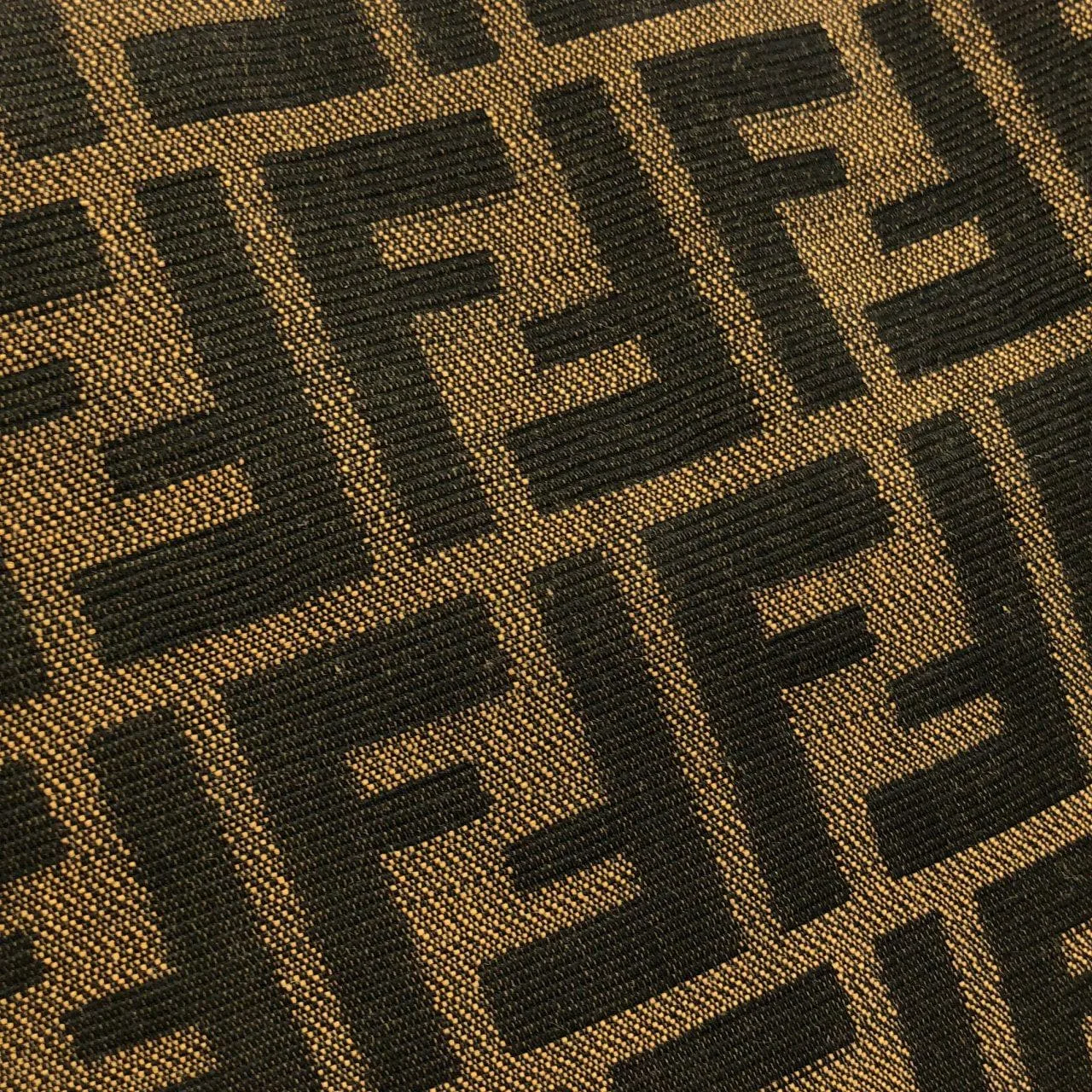 FENDI Baguette 26325 Shoulder Canvas 黑色 帆布 中古品A - 縮圖 6