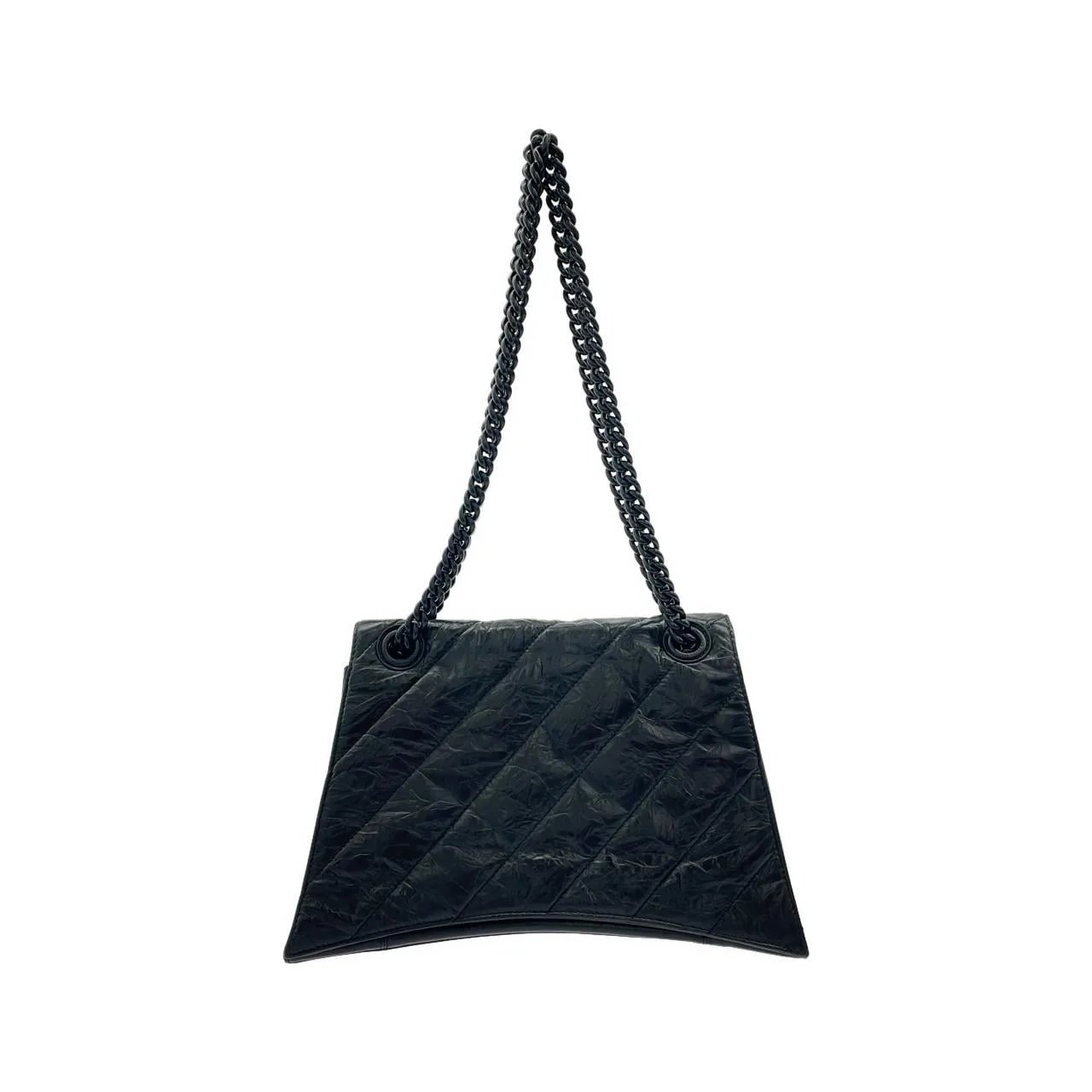 BALENCIAGA 716393 210IY 肩背包 黑色 中古品A - 縮圖 2