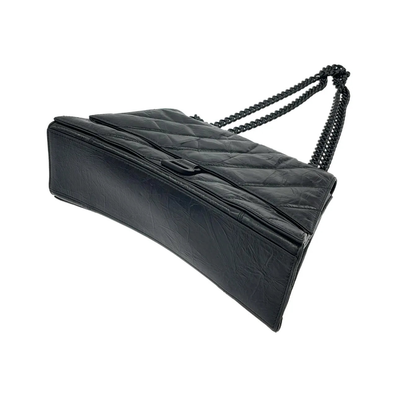 BALENCIAGA 716393 210IY 肩背包 黑色 中古品A - 縮圖 3