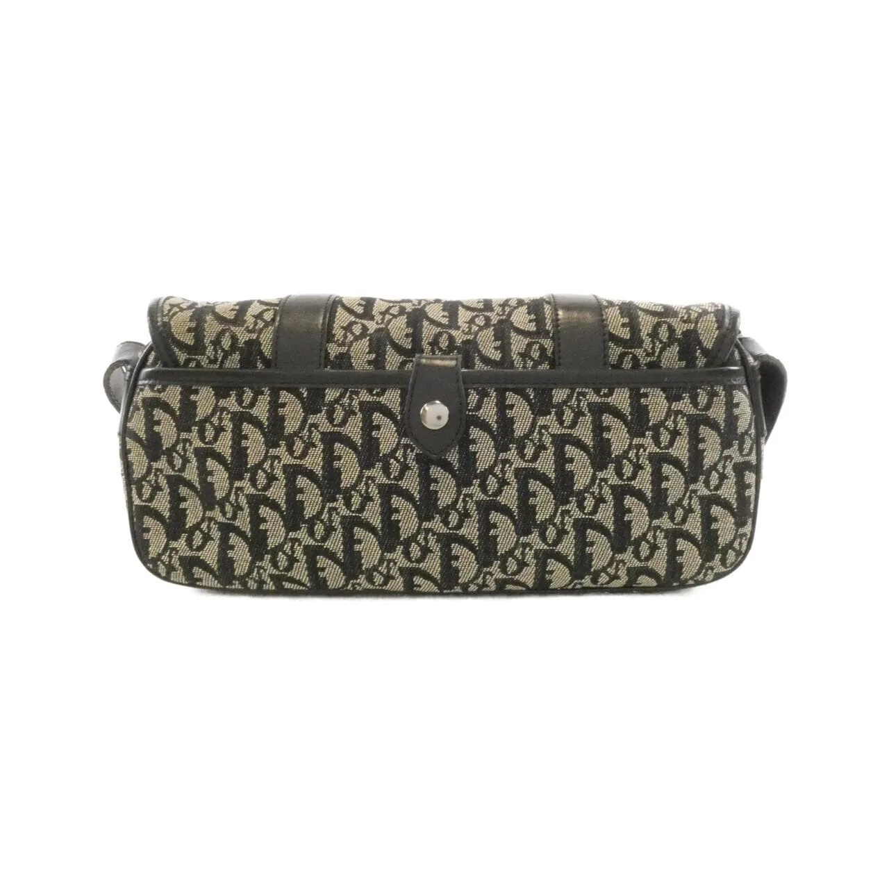 DIOR Shoulder Canvas 黑色 帆布 中古品B - 縮圖 2