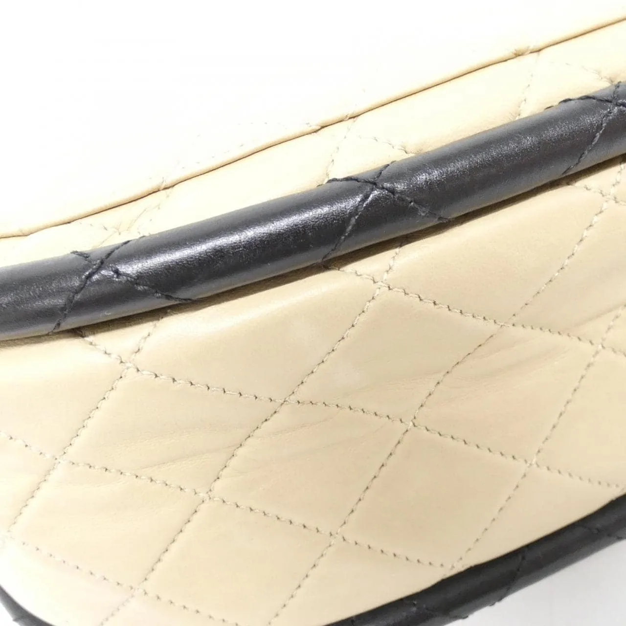 CHANEL 66222 Shoulder Lambskin Black Lambskin Rank A - Thumbnail 3