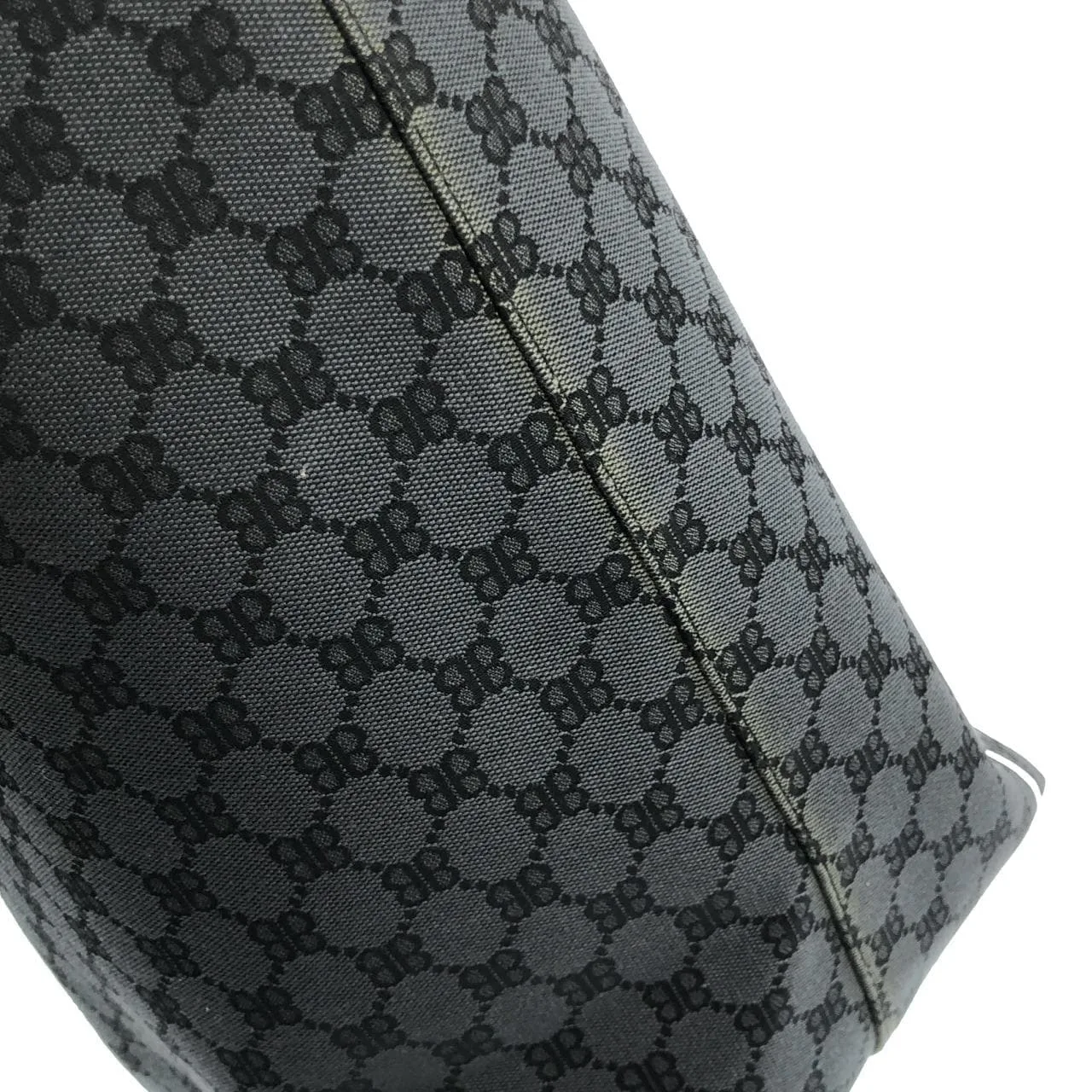 BALENCIAGA 680127 2104T 手提包 帆布 黑色 帆布 中古品A - 縮圖 5