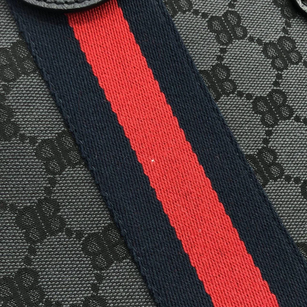 BALENCIAGA 680127 2104T 手提包 帆布 黑色 帆布 中古品A - 縮圖 6