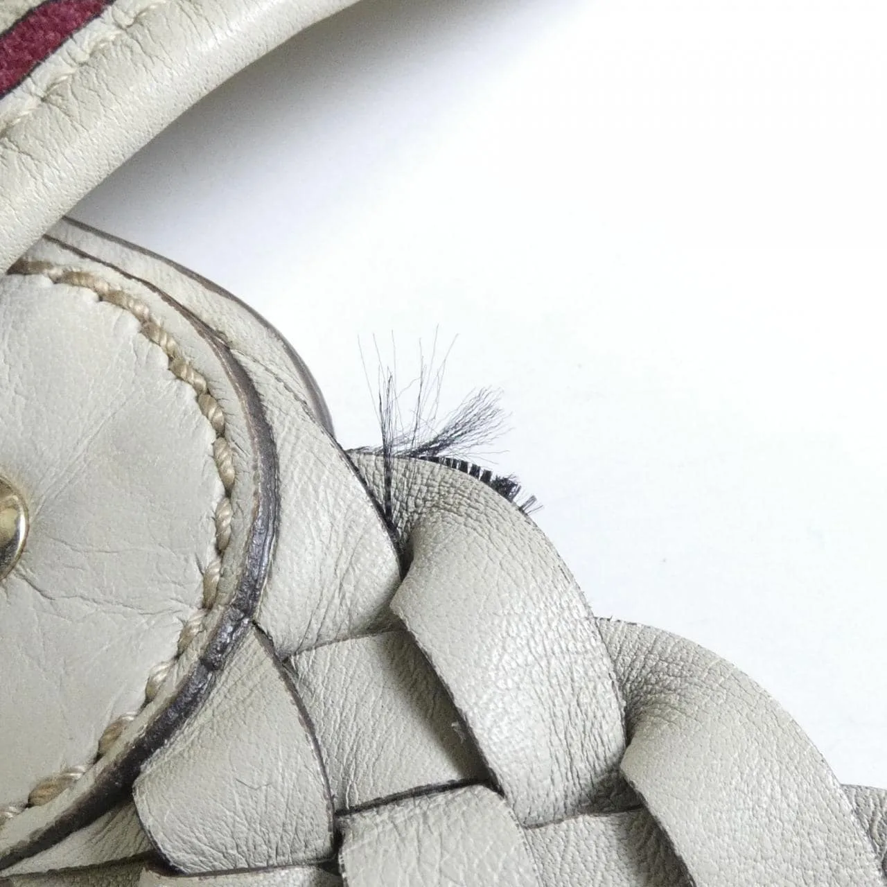 GUCCI 137621 Handbag Leather 黑色 皮革 中古品B - 縮圖 5