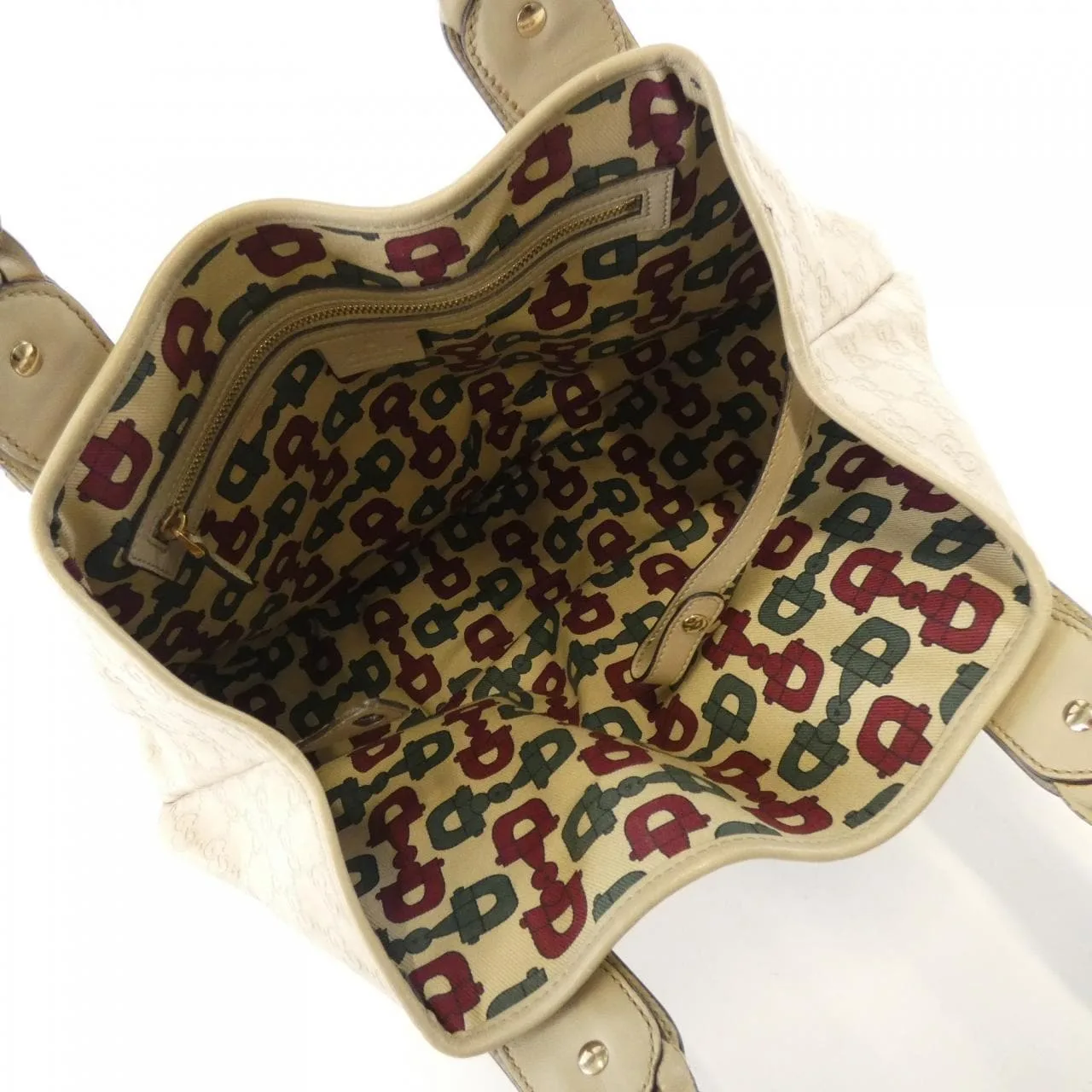 GUCCI 162900 Handbag Leather 黑色 皮革 中古品B - 縮圖 8