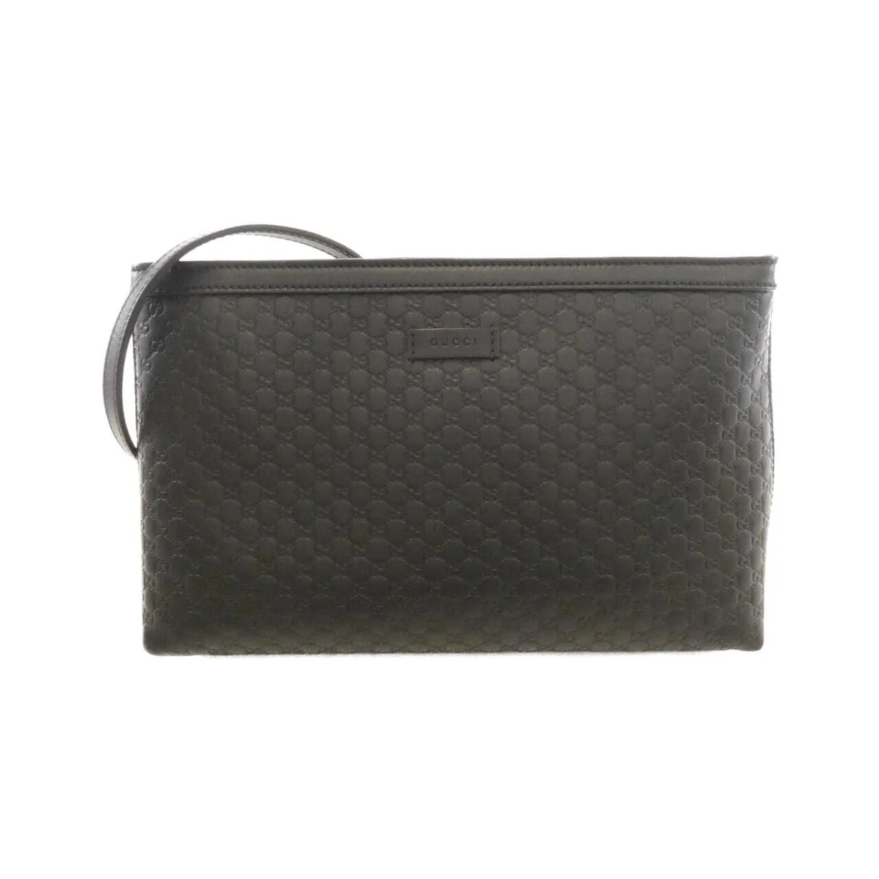 GUCCI 607723 BMJ1G 肩背包 皮革 Black