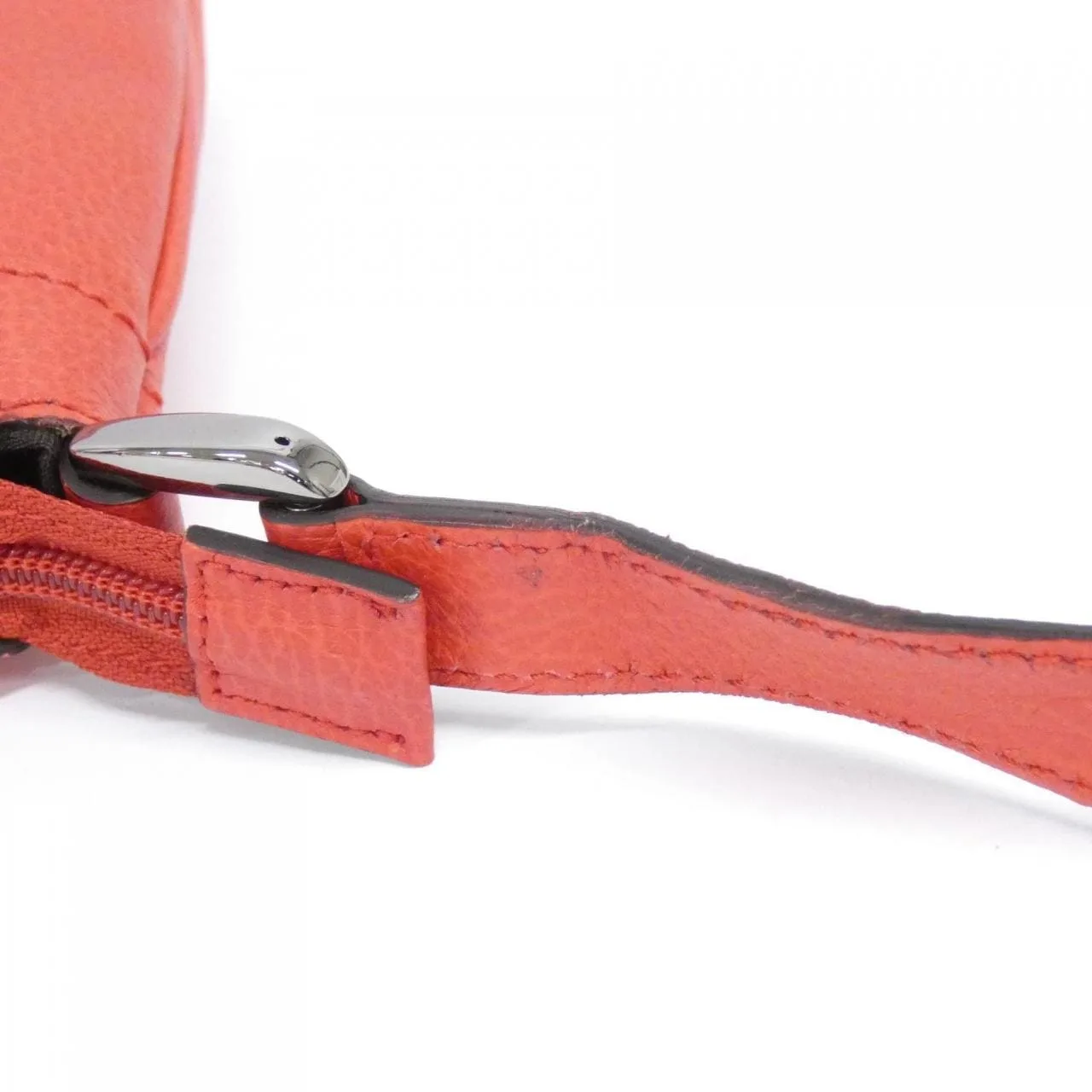 GUCCI 265691 肩背包 皮革 紅色 皮革 中古品A - 縮圖 8