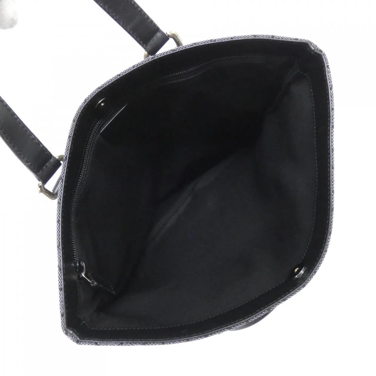 GUCCI 272347 KE73N Handbag Canvas 黑色 帆布 中古品A - 縮圖 5