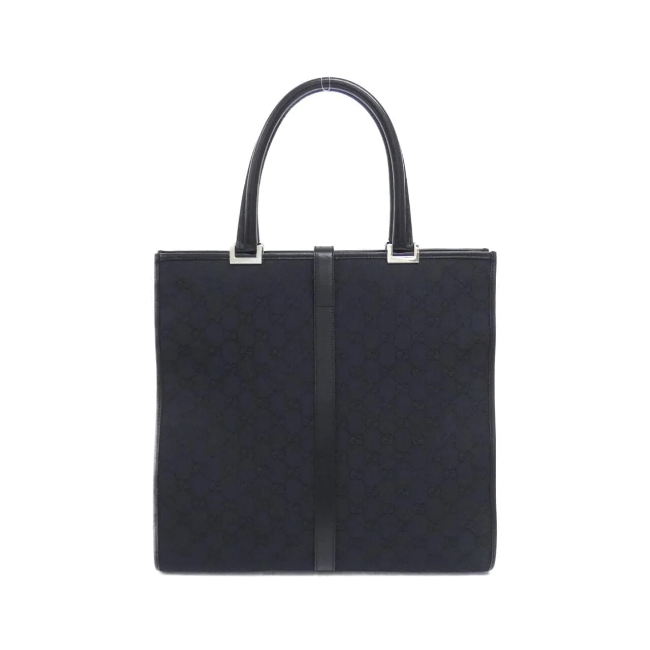 GUCCI 002 1064 手提包 帆布 黑色 帆布 中古品A - 縮圖 2