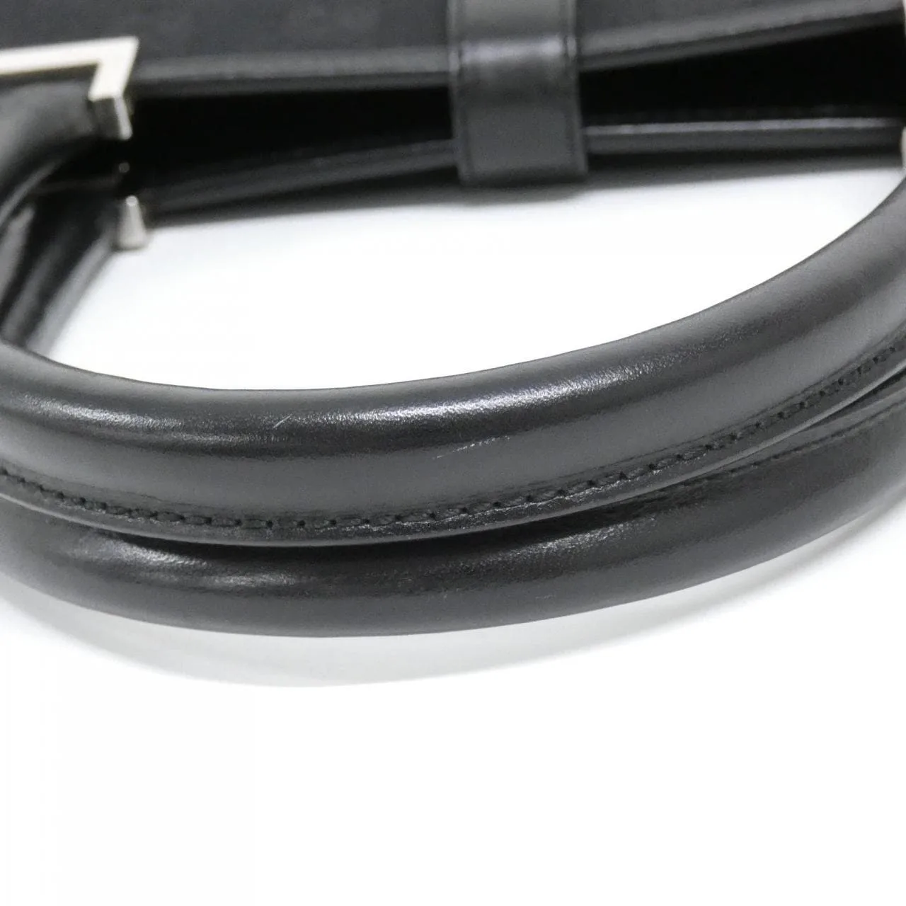 GUCCI 002 1064 手提包 帆布 黑色 帆布 中古品A - 縮圖 7