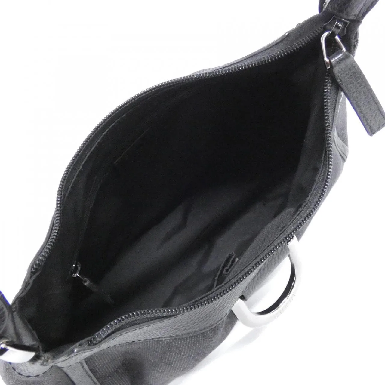 GUCCI 265692 Shoulder Denim 黑色 牛仔布 中古品A - 縮圖 7