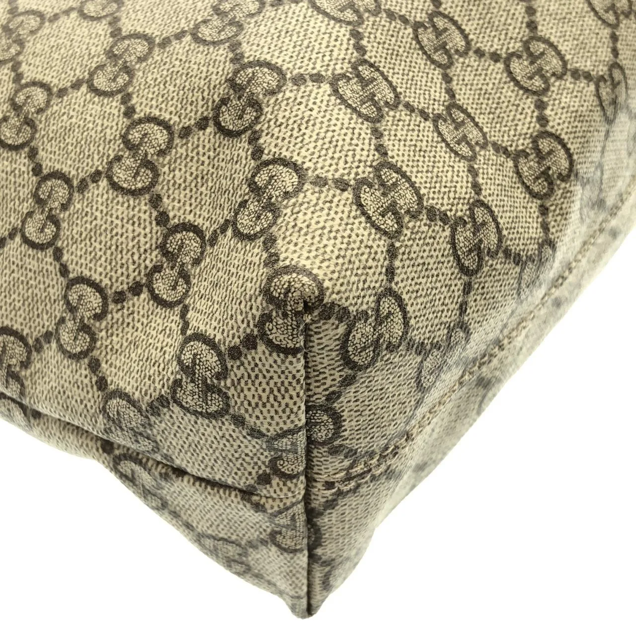 GUCCI 181086 F0O1R Handbag 米色 中古品A - 縮圖 3